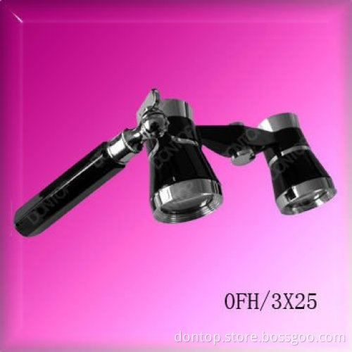 3X25 Opera Glass Binoculars with Handle Promotion Gift Theater Binoculars Glasses